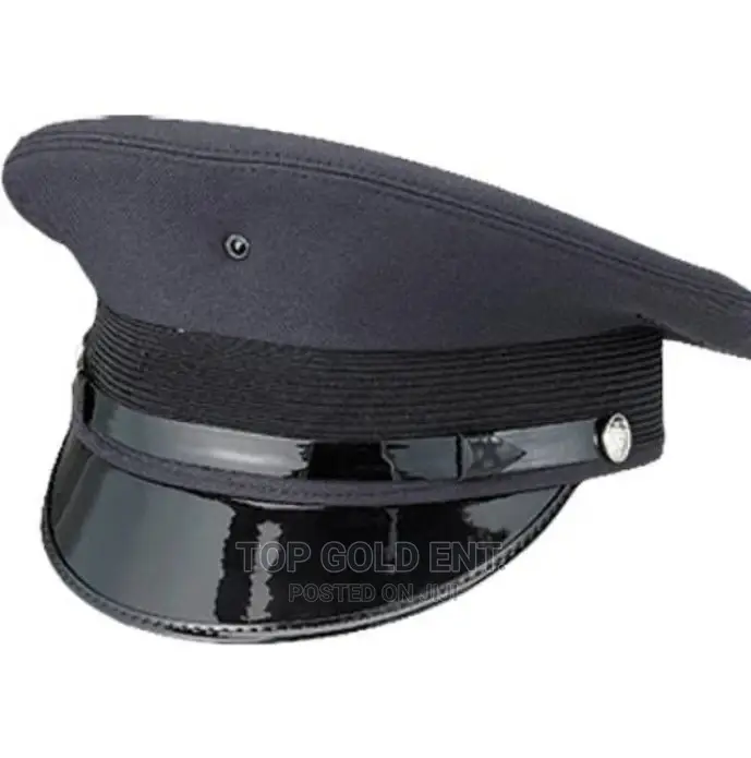 Black Security Cap