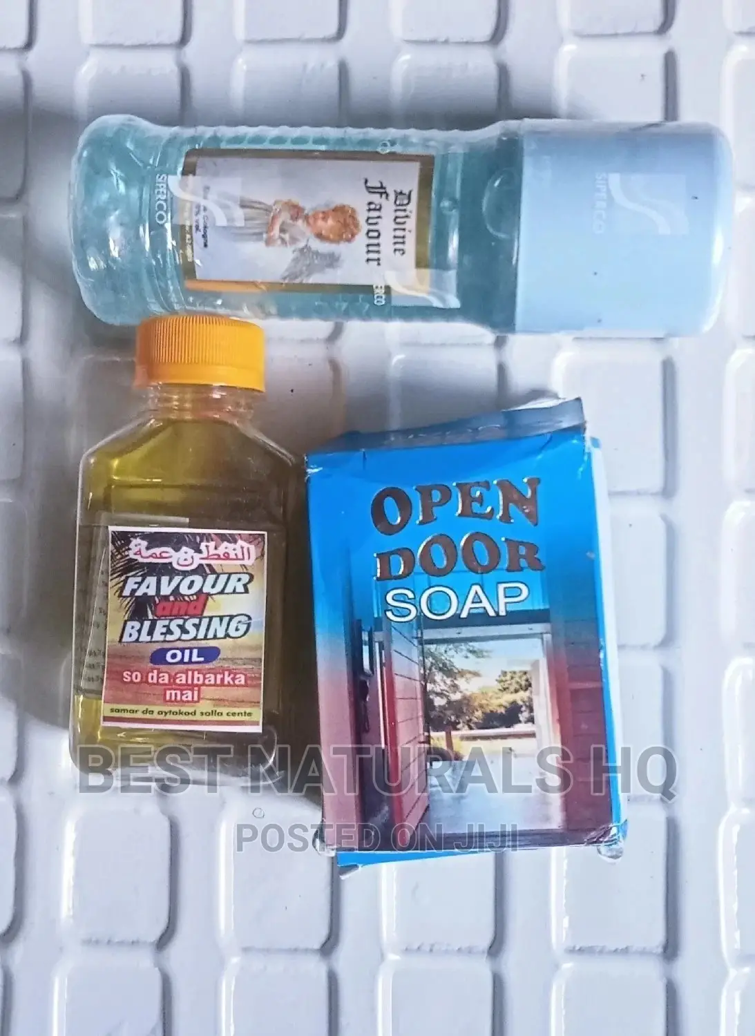 Favour and Blessing Perf, Oil With Open Door Soap