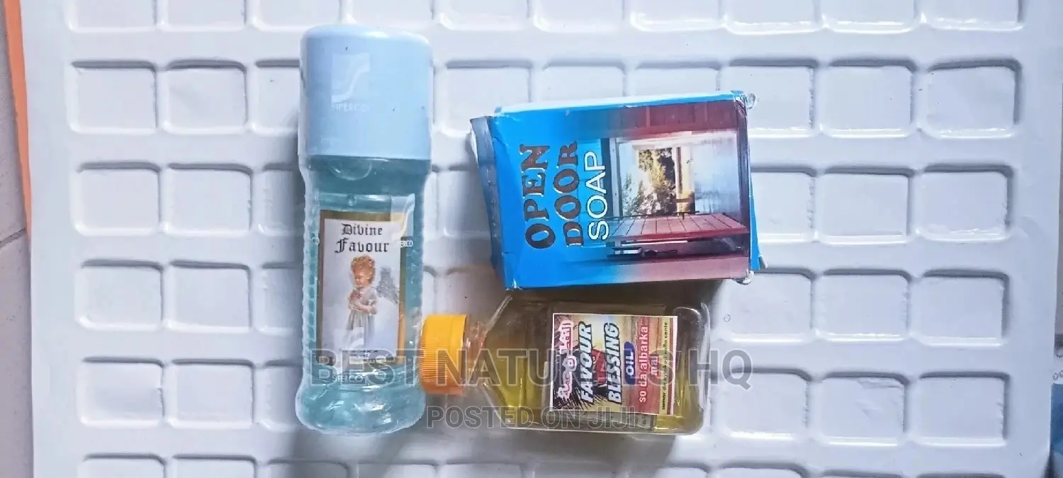 Favour and Blessing Perf, Oil With Open Door Soap