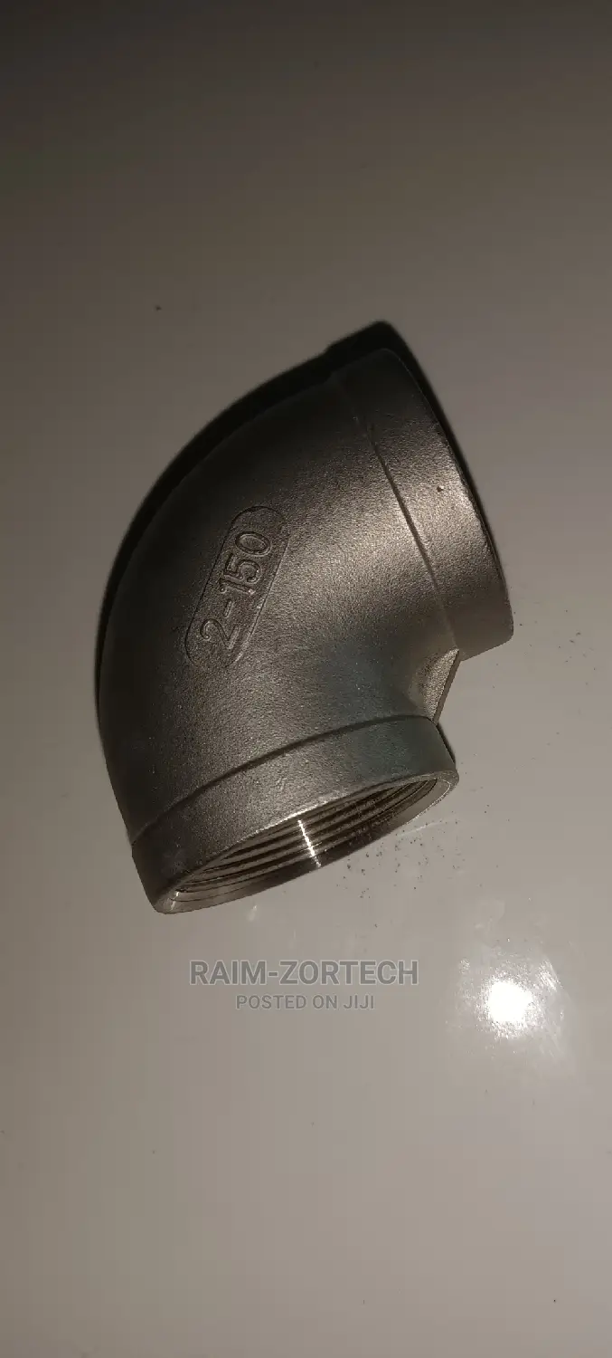 2" Threaded Stainless Steel Elbow.