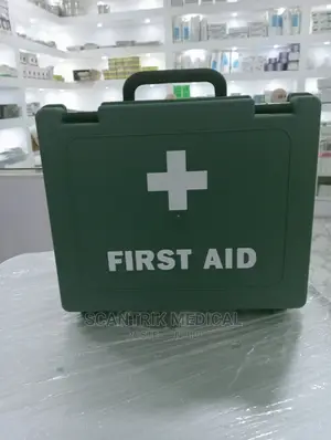 Quality Empty First Aid Box (GREEN)
