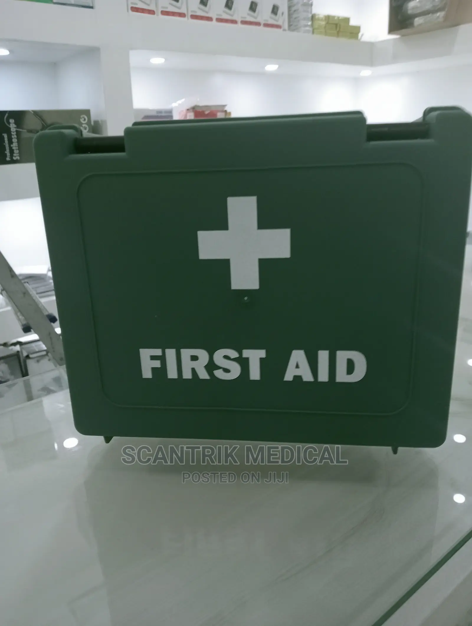 Plastic First Aid Box Empty