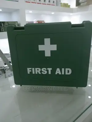 Plastic First Aid Box Empty