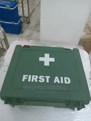 Portable Aluminum First Aid Box (EMPTY),