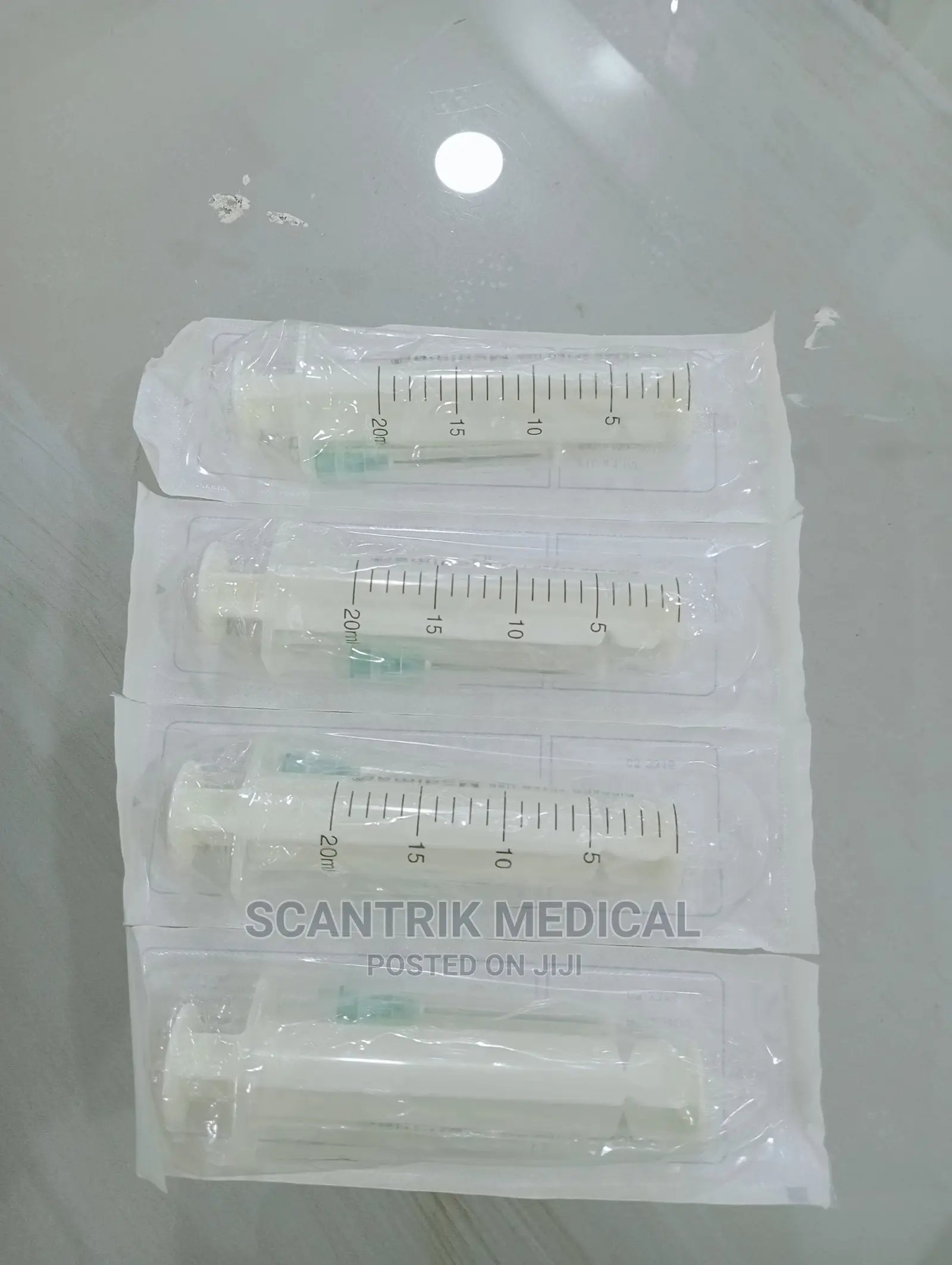 Syringe 20ml Luer Lock Tip Box