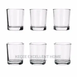 Drinking Glass Cup Set + Gift - 18 Pieces