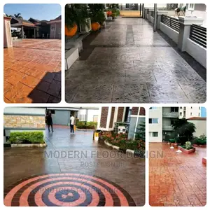 Sea Stone Stamps Floor