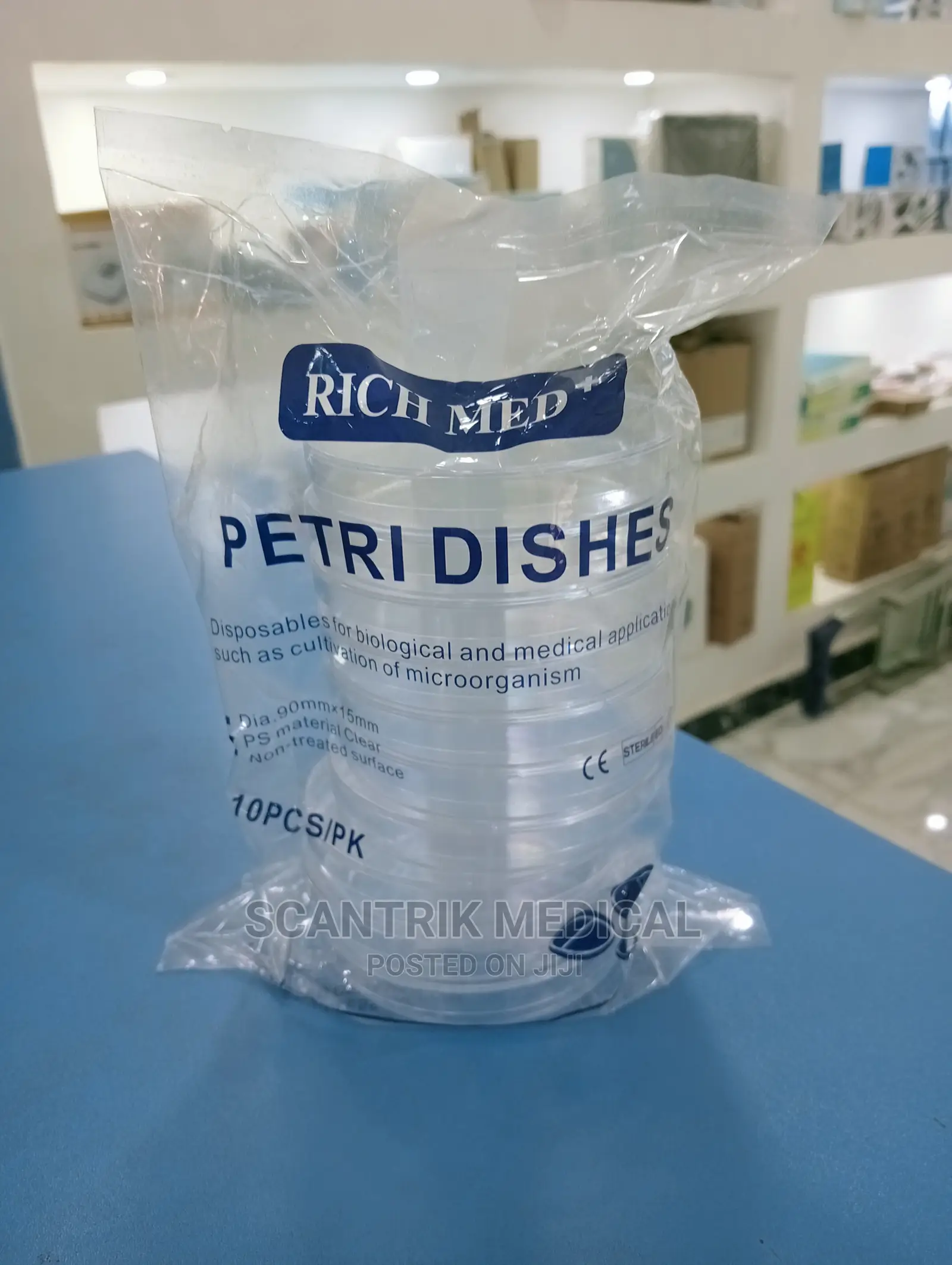 Laboratory Plastic Petri Dish