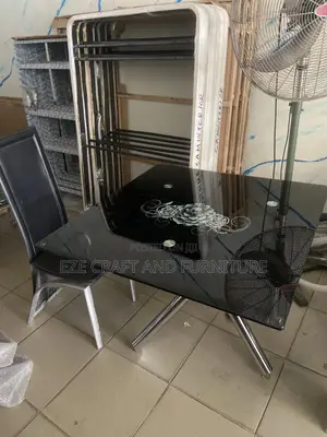 4seater Cross Leg Dinning Set