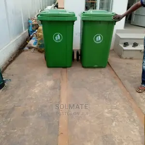360 Litre Wheelie Bin With 2 Rubber Tyres