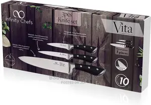 Bergner Infinity Vita 3-Piece Knife Professional Knife Set