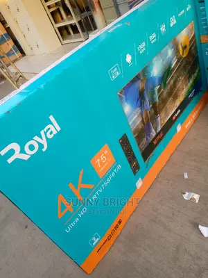 Royal Android Smart Tv 75inches