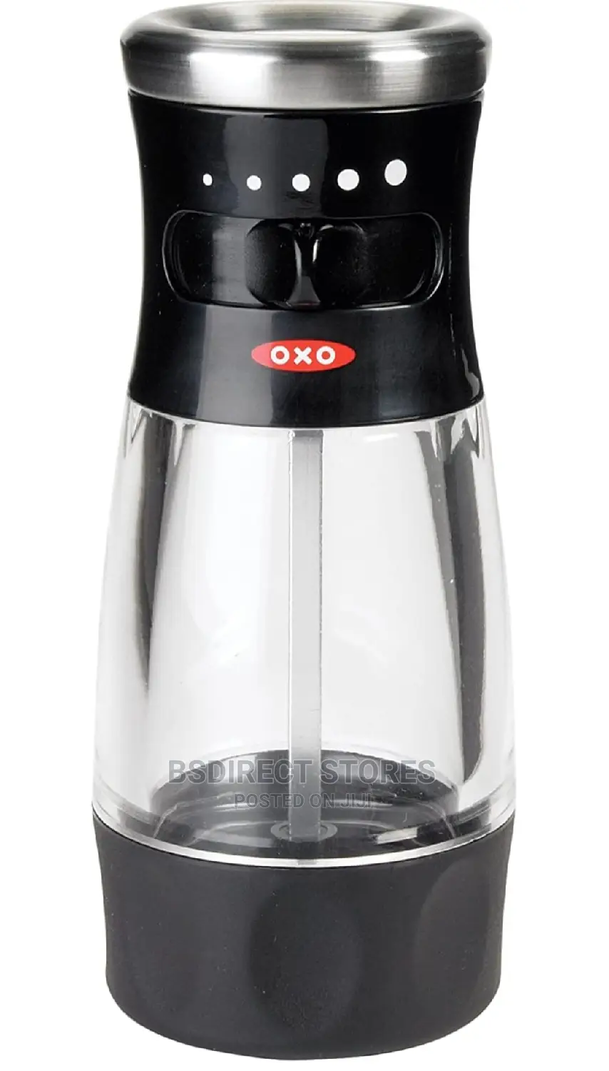 OXO Soft Salt Grinder Mill Adjustable Fine to Coarse