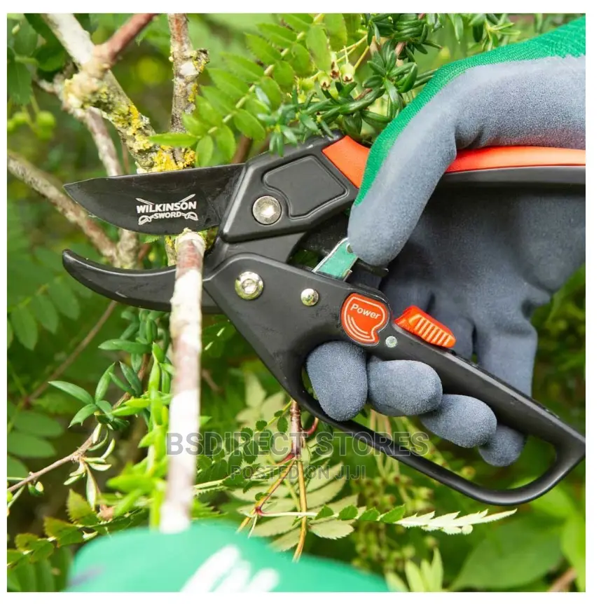 Wilkinson Sword Comfort Ratchet Anvil Pruner Secateurs