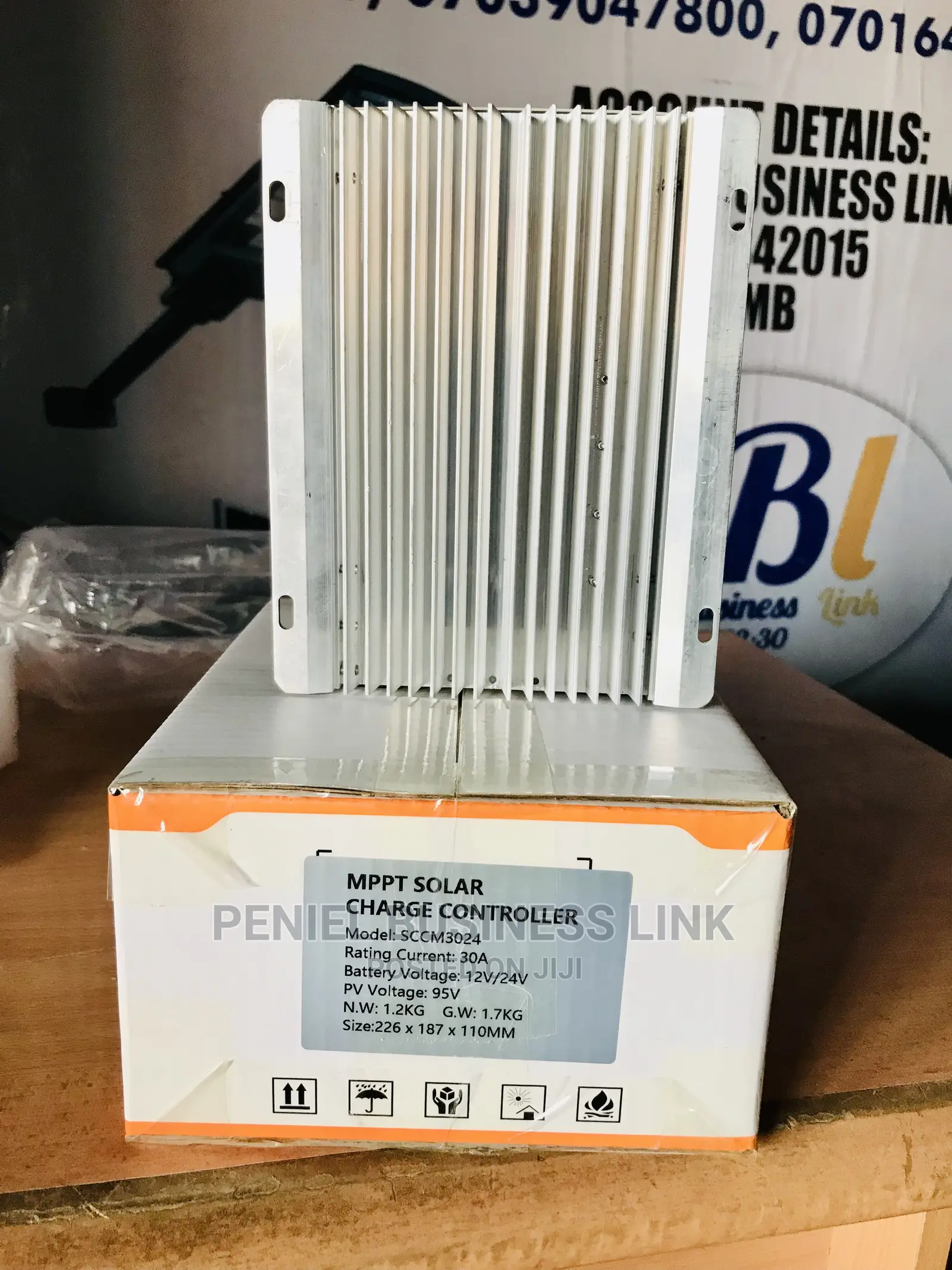 Felicity 30ah 12/24volts MPPT Solar Charge Controller