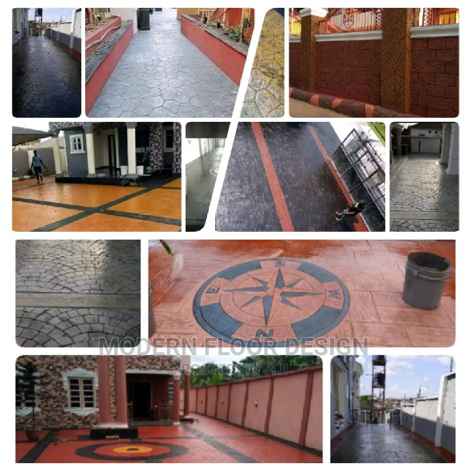 The Miller Modern Stamps Floor