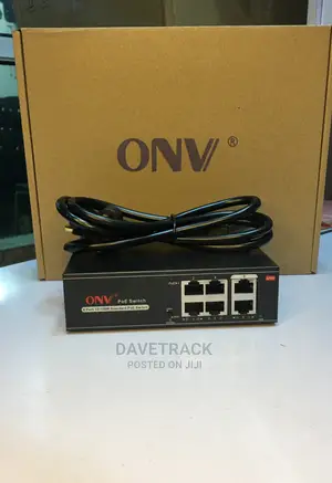 10m/250m Transmission 10/100m 6-port Poe Switch
