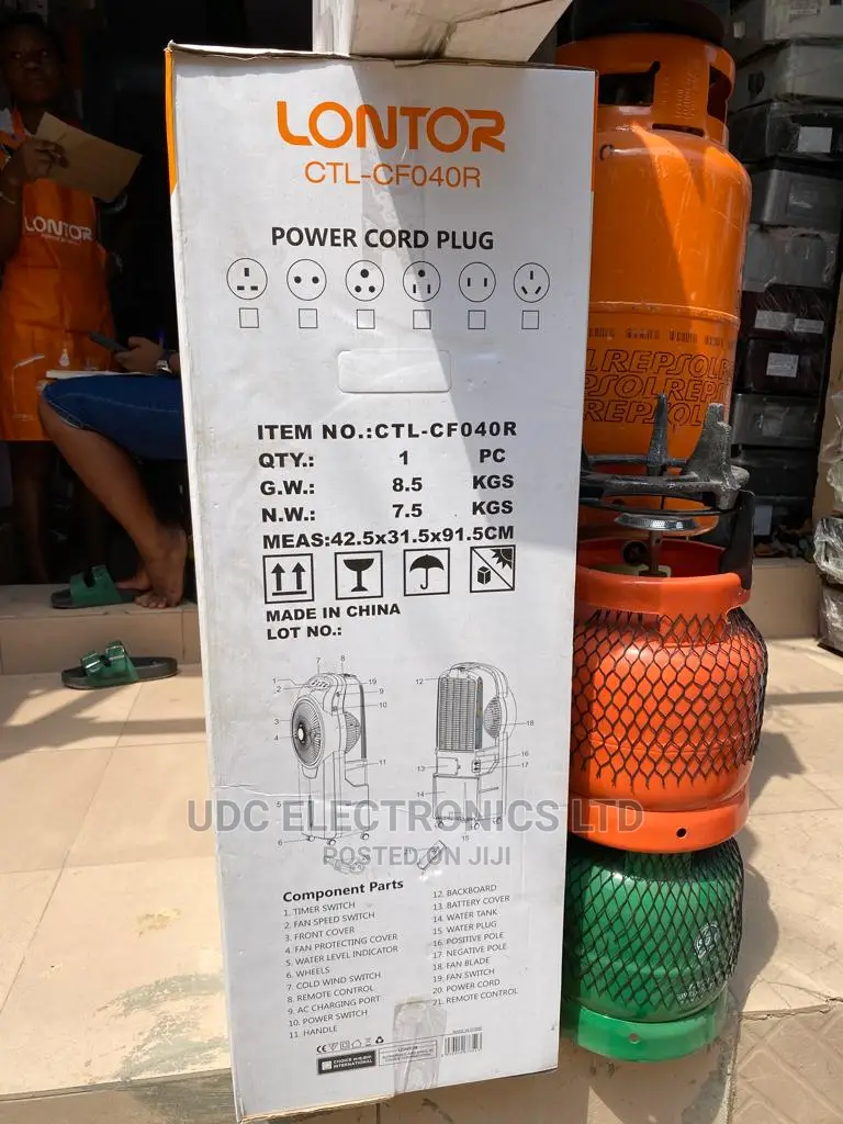 Lontor Rechargeable Water Mist Fan