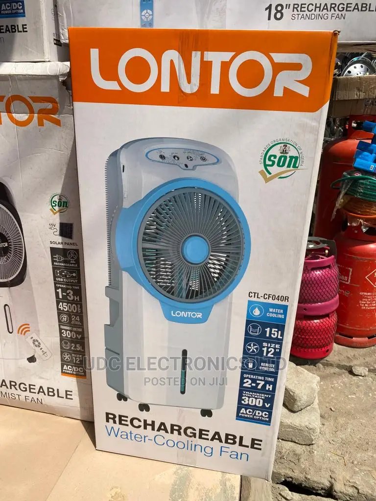 Lontor Rechargeable Water Mist Fan
