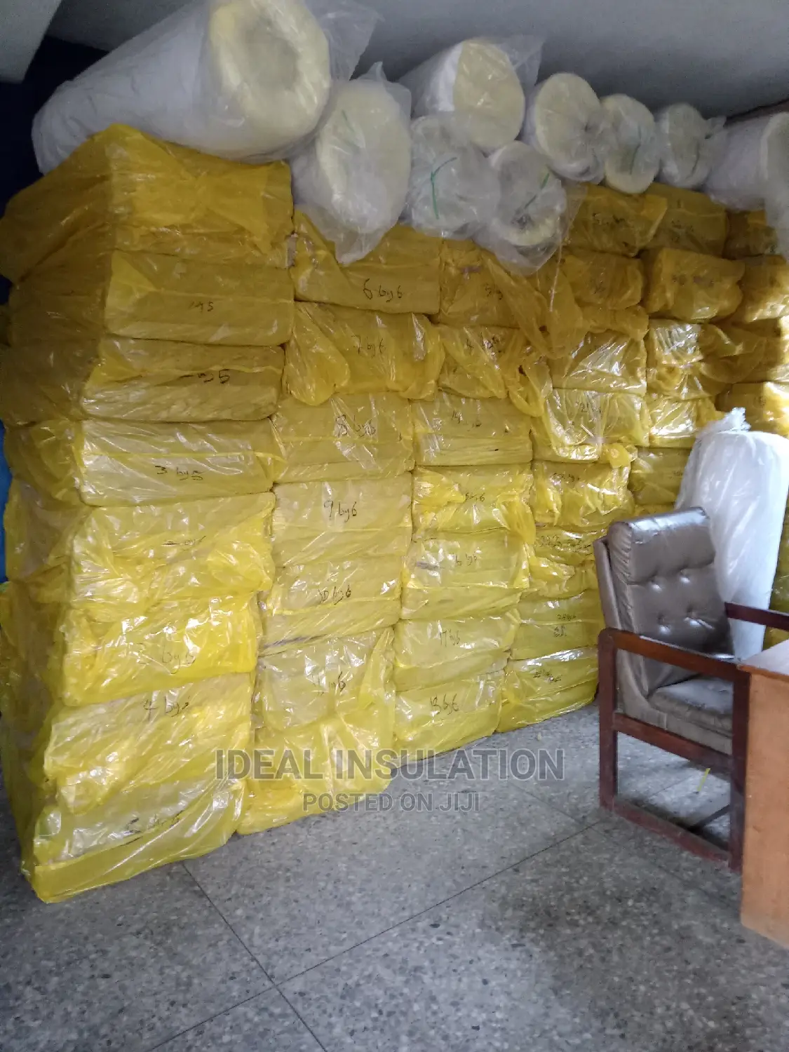 Rigid Rockwool Slab 1.2mx0.6mx50mm(6 Slabs in a Bundle)