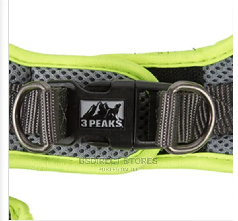 3 Peaks Grey LARGE Lightweight Step- In Reflective Harness