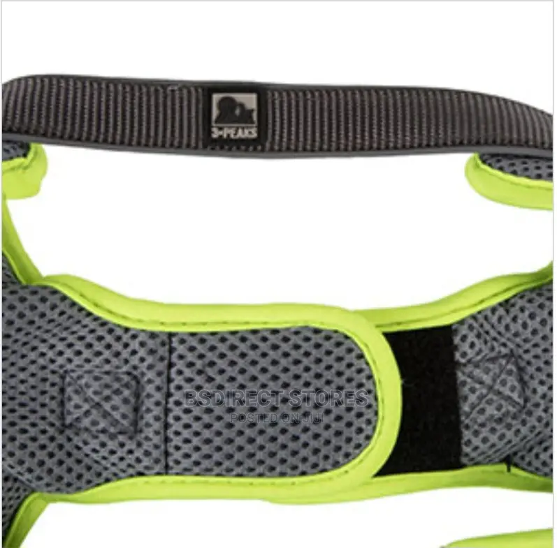 3 Peaks Grey LARGE Lightweight Step- In Reflective Harness