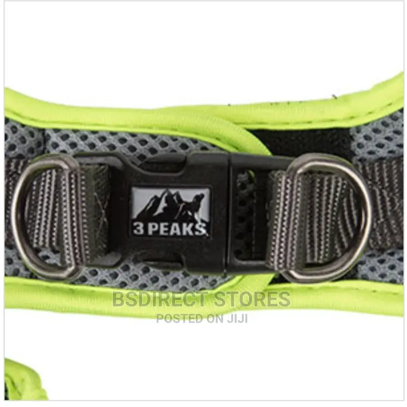 3 Peaks Grey LARGE Lightweight Step- In Reflective Harness