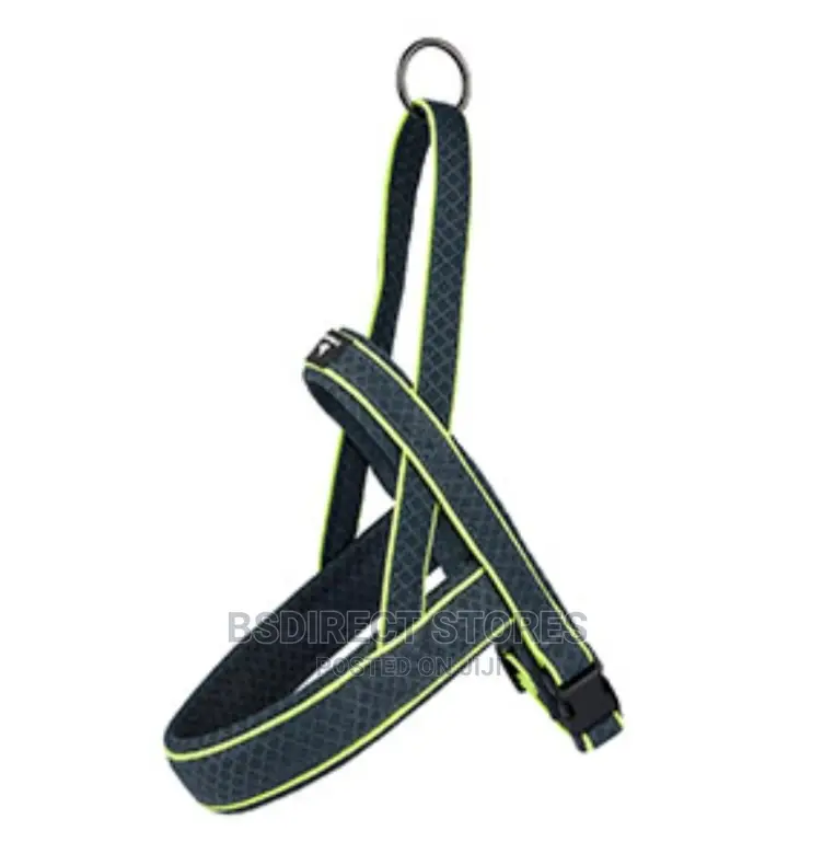 3 Peak SMALL Reflective Vision Padded Dog Harness Navy/Grey