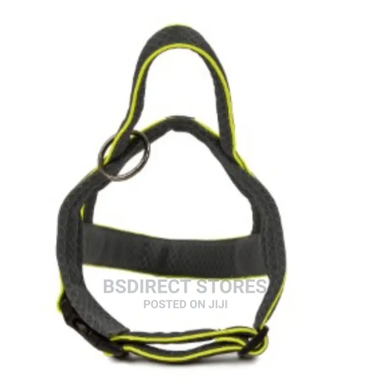 3 Peak SMALL Reflective Vision Padded Dog Harness Navy/Grey