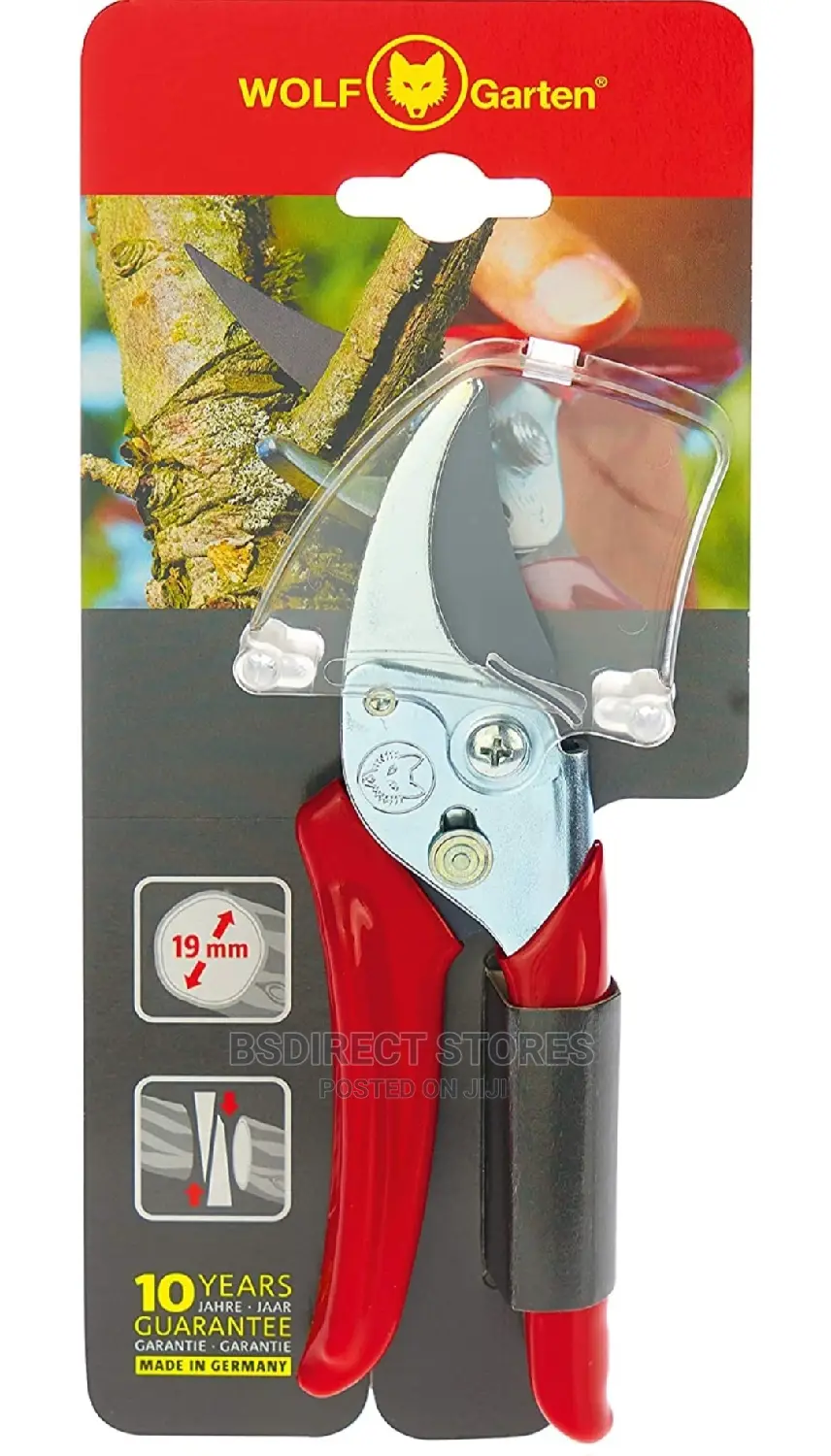 Wolf-Garten RREN Bypass Pruner Secateurs 19mm