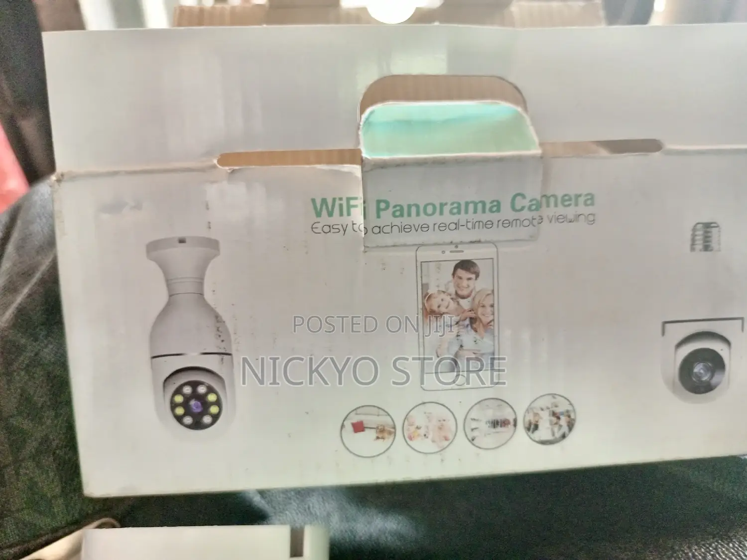 Bulb, Security Light Camera With Speaker Pan Tilt and Mic