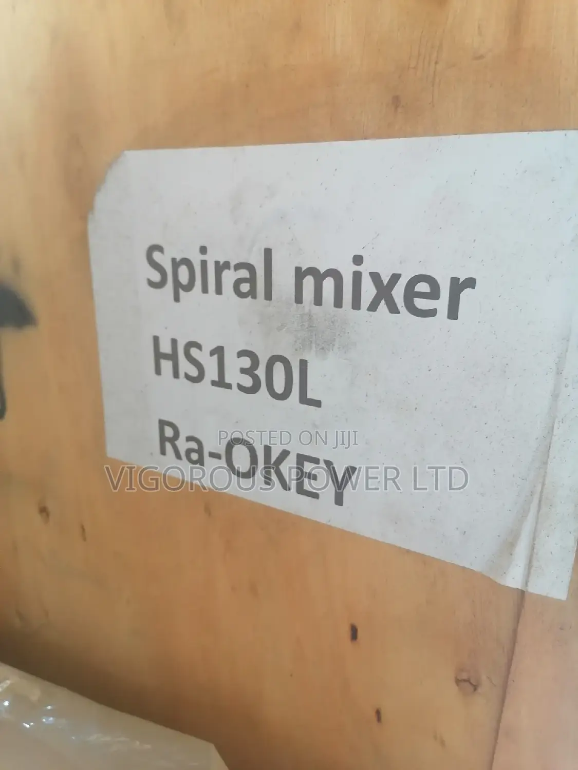 Flour Spiral Mixer