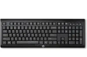 HP Black USB Wireless Keyboard (UK Keyboard Layout)