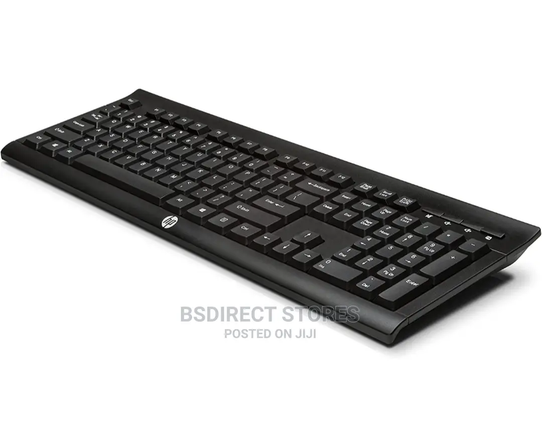 HP Black USB Wireless Keyboard (UK Keyboard Layout)