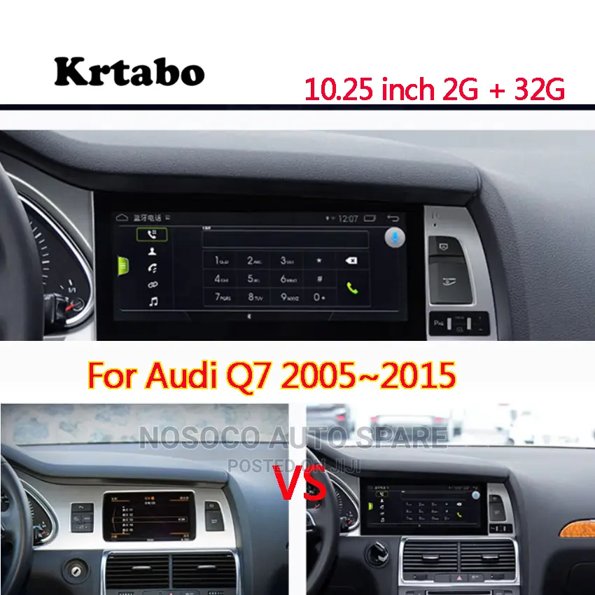 Android Screen Audi Q7 2010 2013