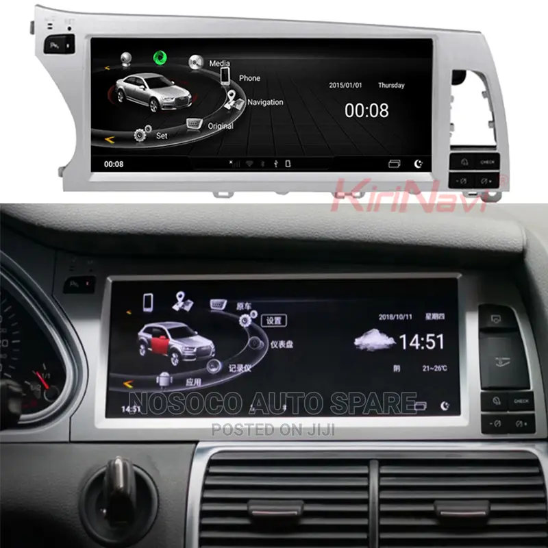 Android Screen Audi Q7 2010 2013