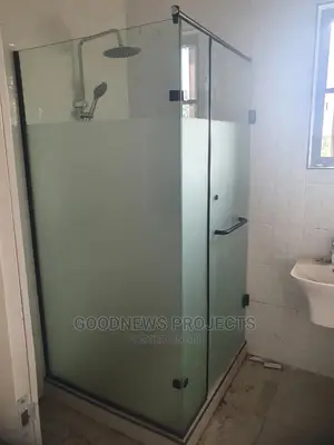 Frameless Bathroom Tempered Cubicle Glass