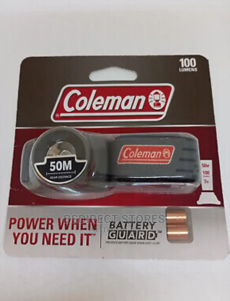 Coleman Batteryguard 100 Head Torch, Seafoam