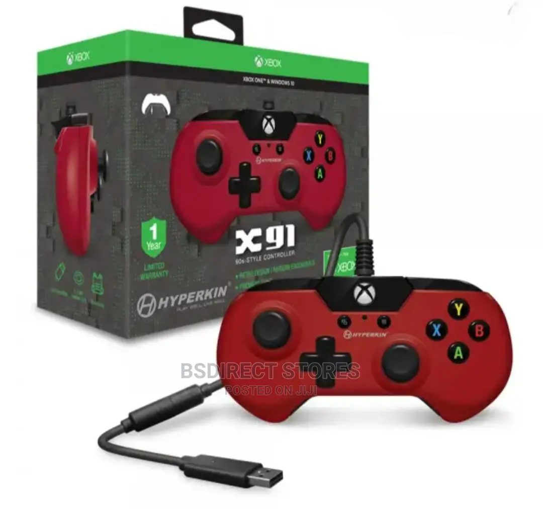 Hyperkin X91 RED Controller for Xbox One and Windows 10