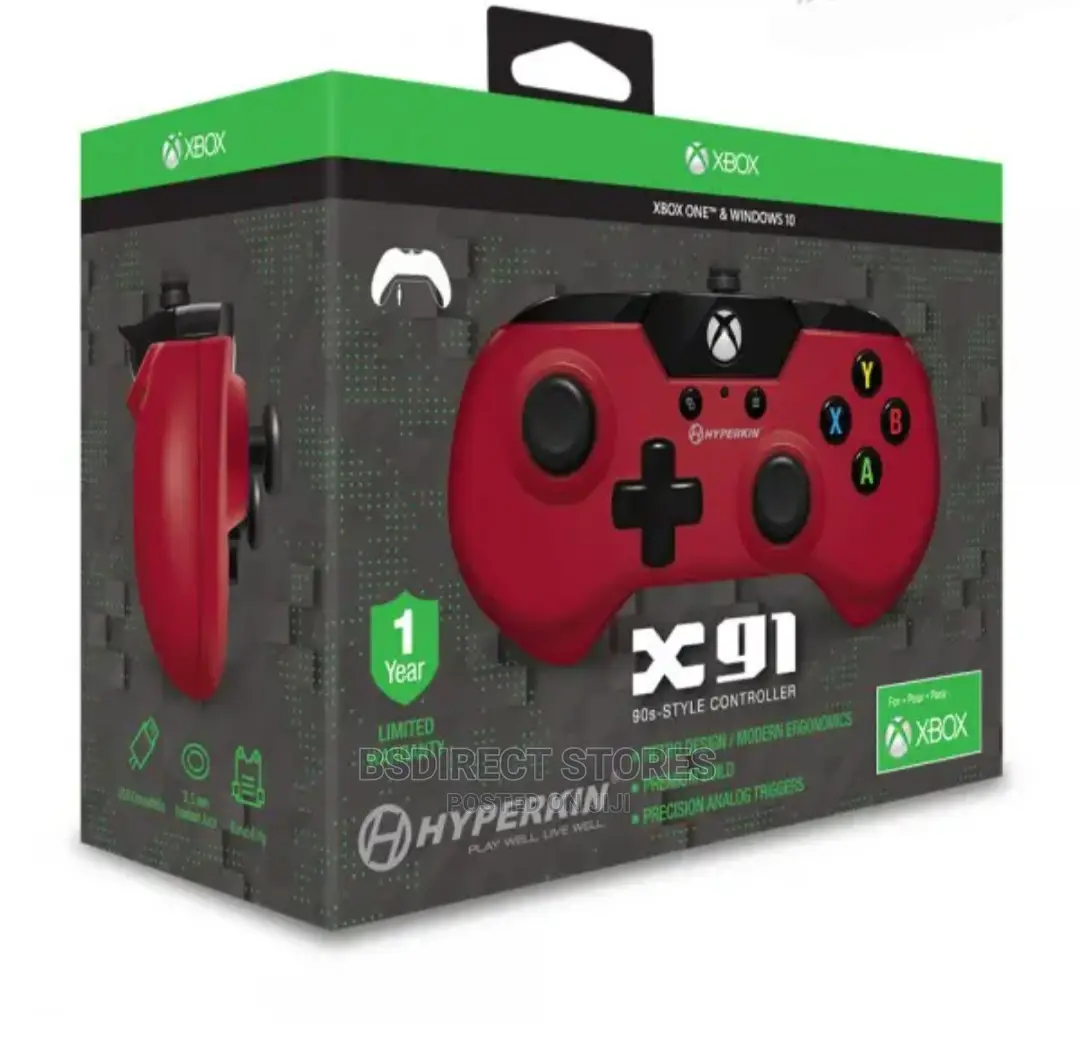 Hyperkin X91 RED Controller for Xbox One and Windows 10