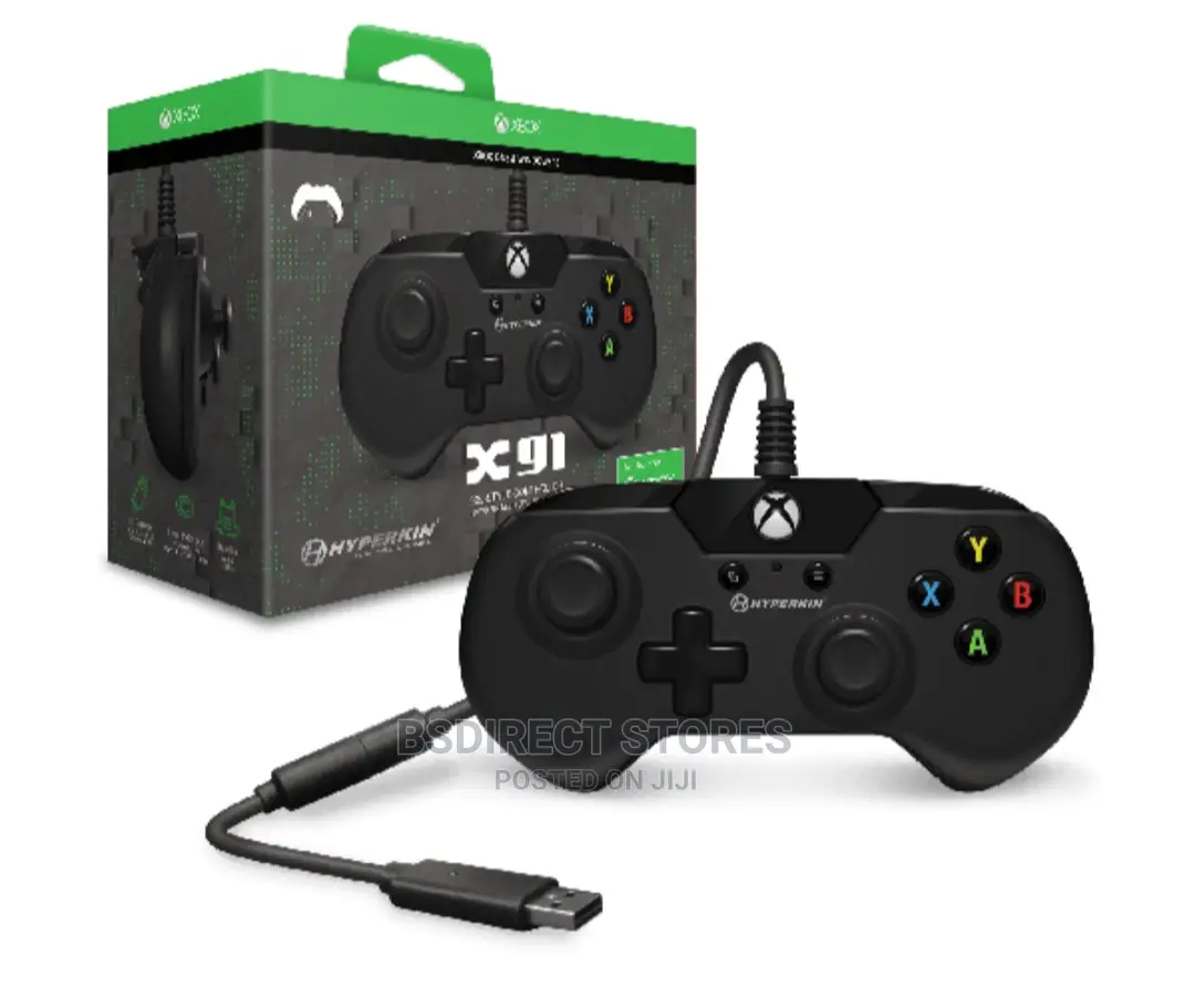 Hyperkin X91 Black Controller for Xbox One and Windows 10