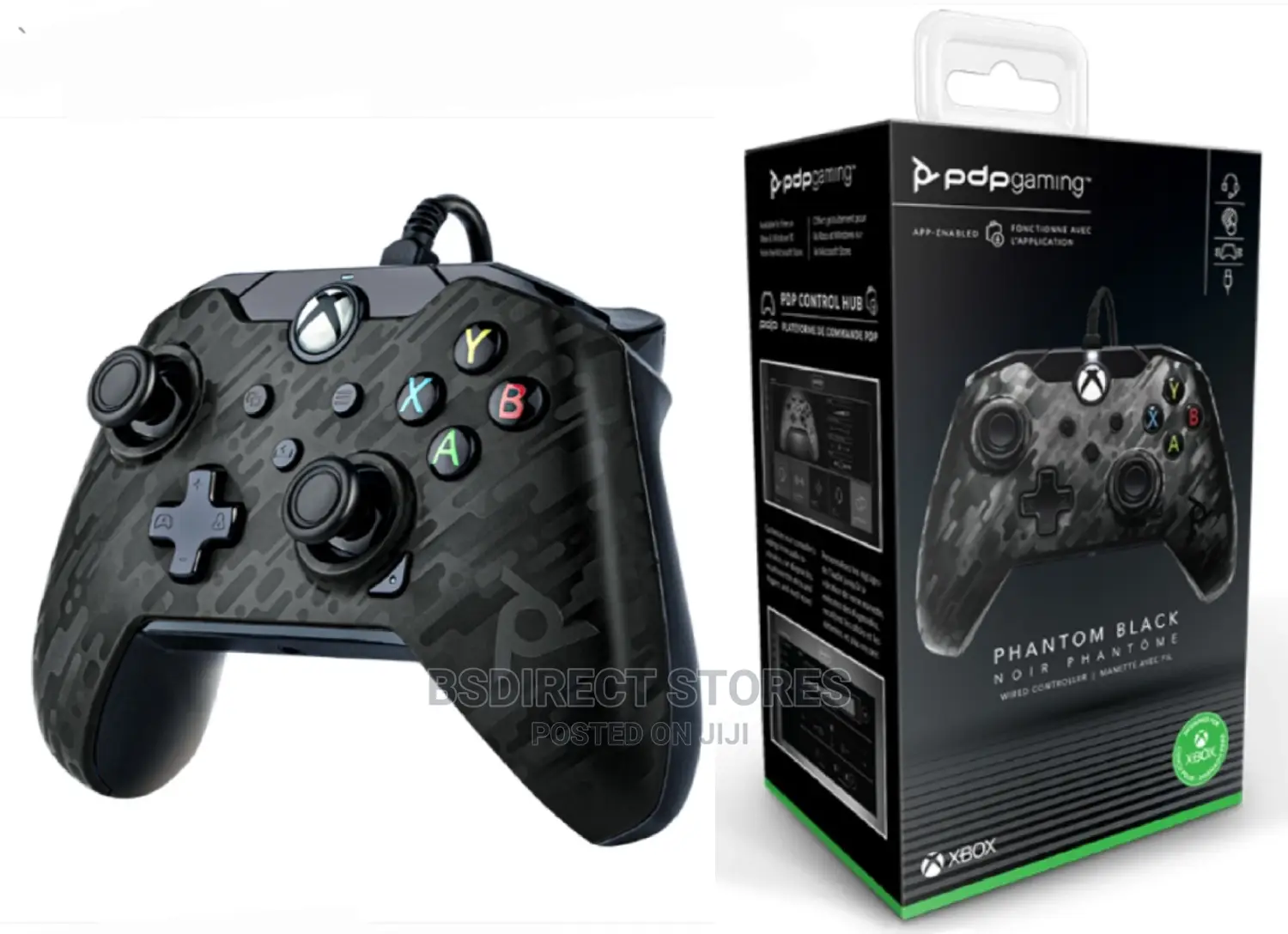PDP Xbox Series X/S One Wired Controller – Phantom Black