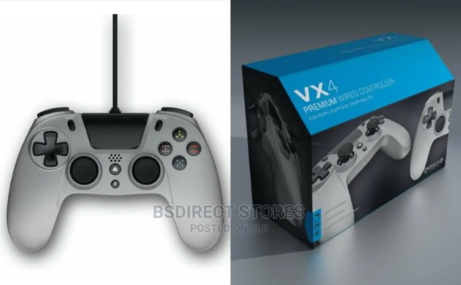 Gioteck VX4 Wired Titanium Controller on Playstation 4