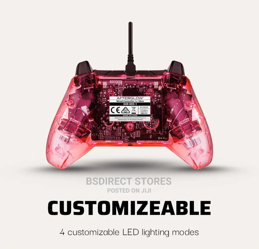 PDP Afterglow Wired Controller for Xbox One, Multicolor