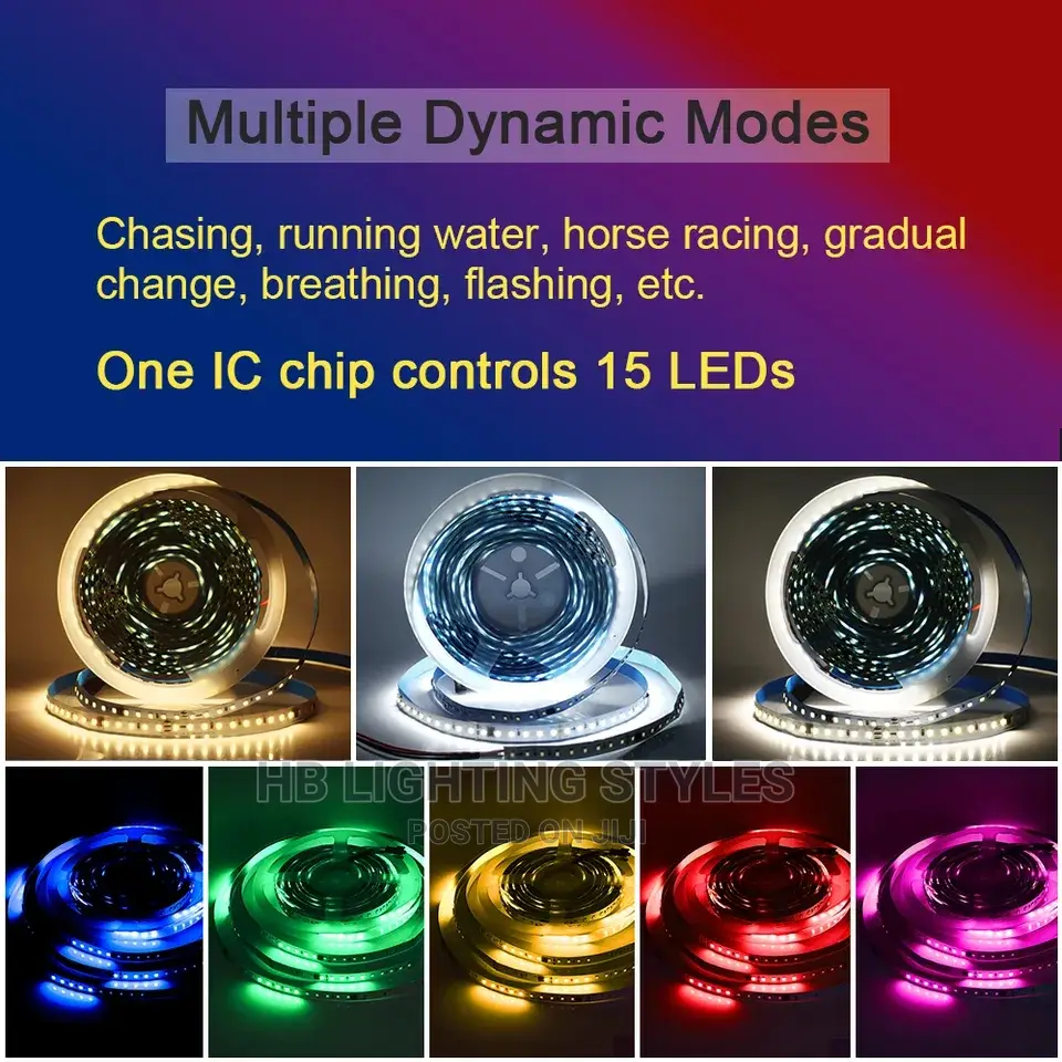 Led Strip Light Chasing Horse Racing 120LED DC Strips