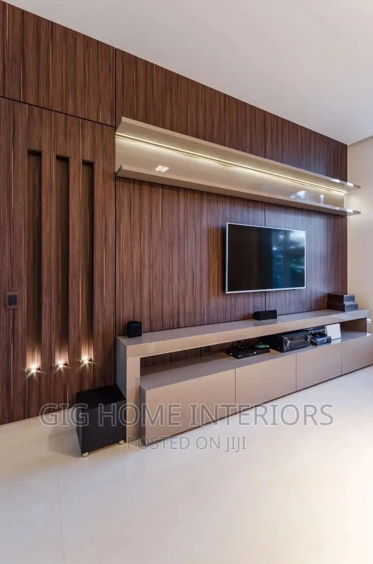 Luxury Tv Console Wall Unit