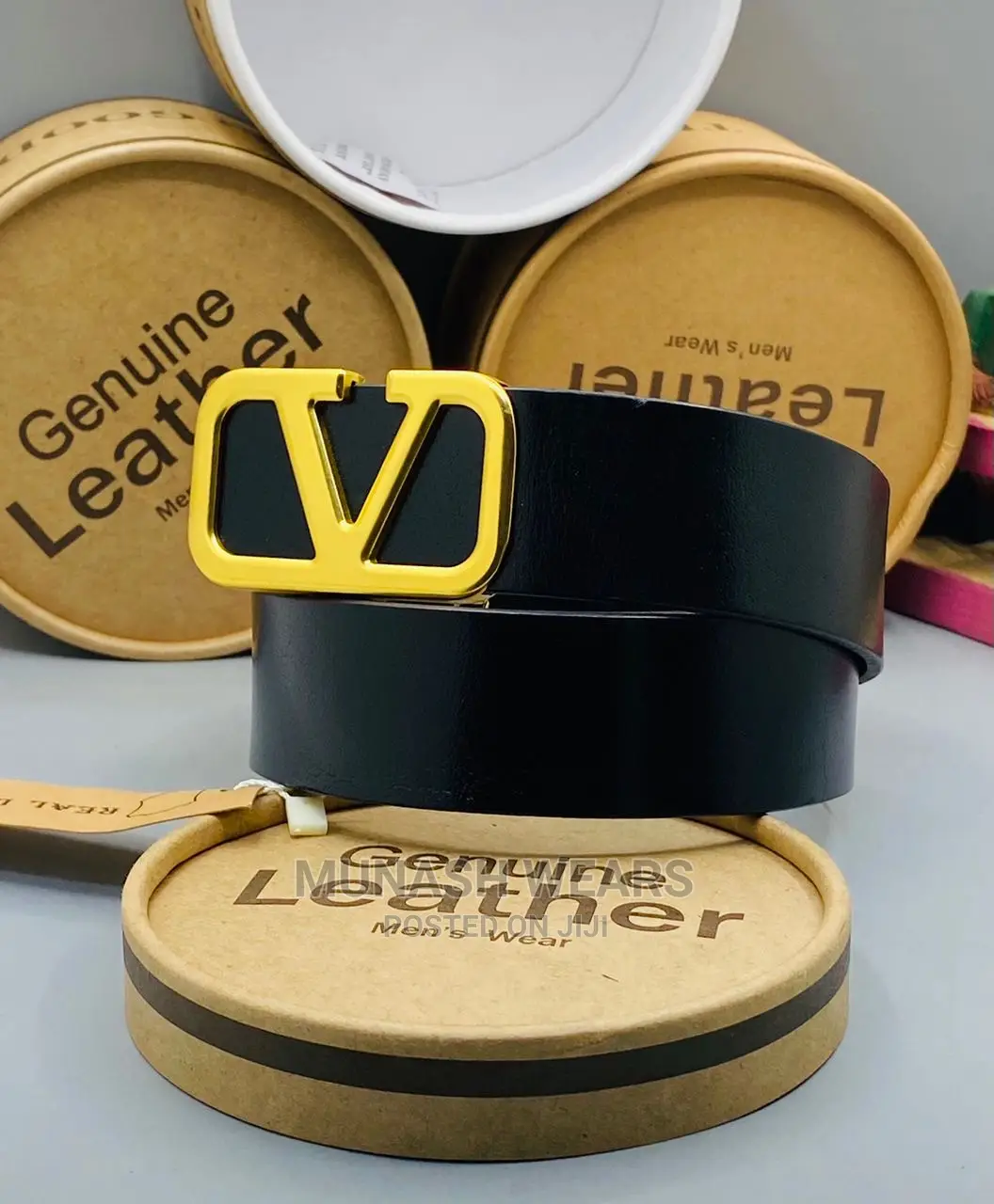 Men Luxury Leather Belts
