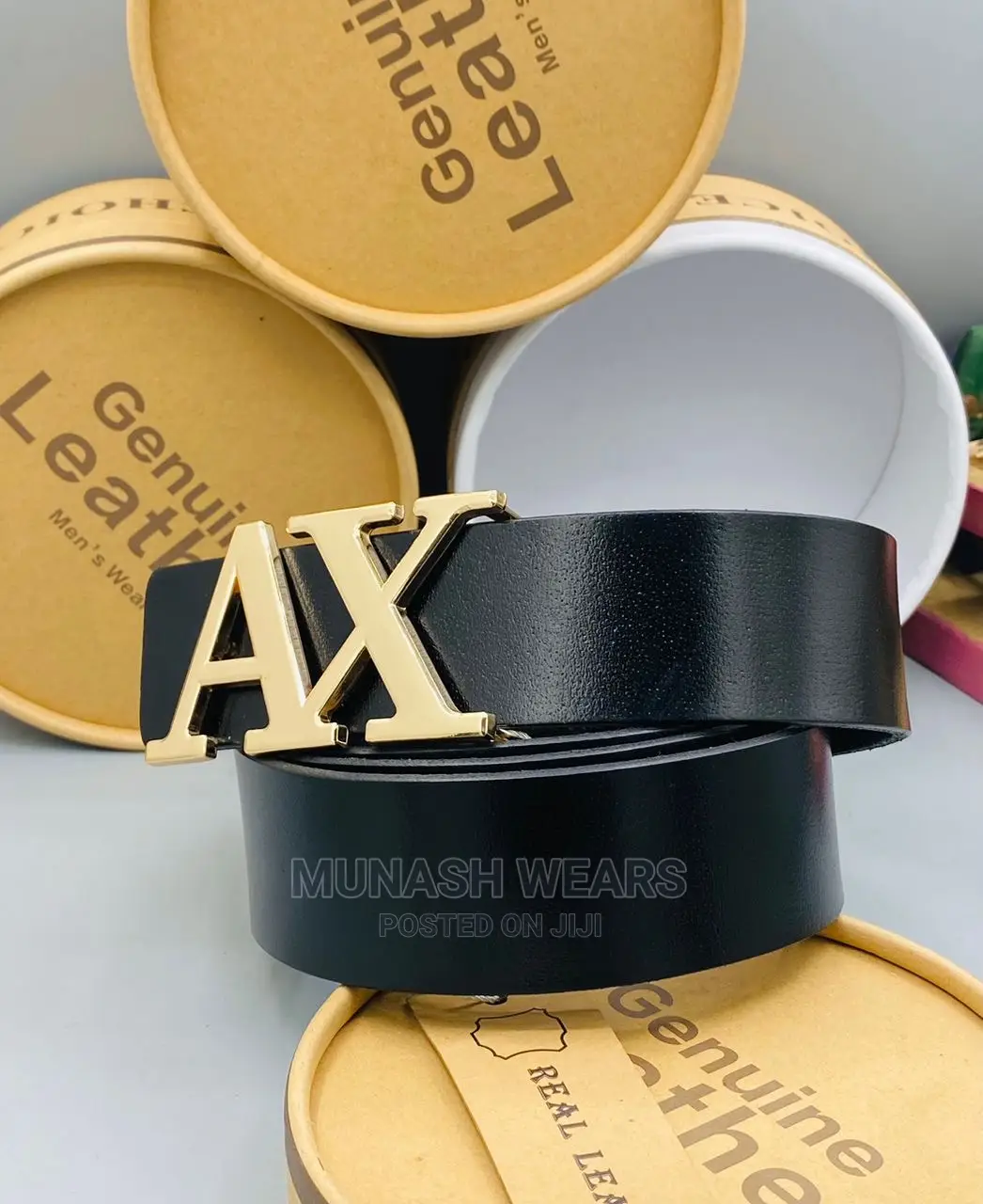 Men Luxury Leather Belts