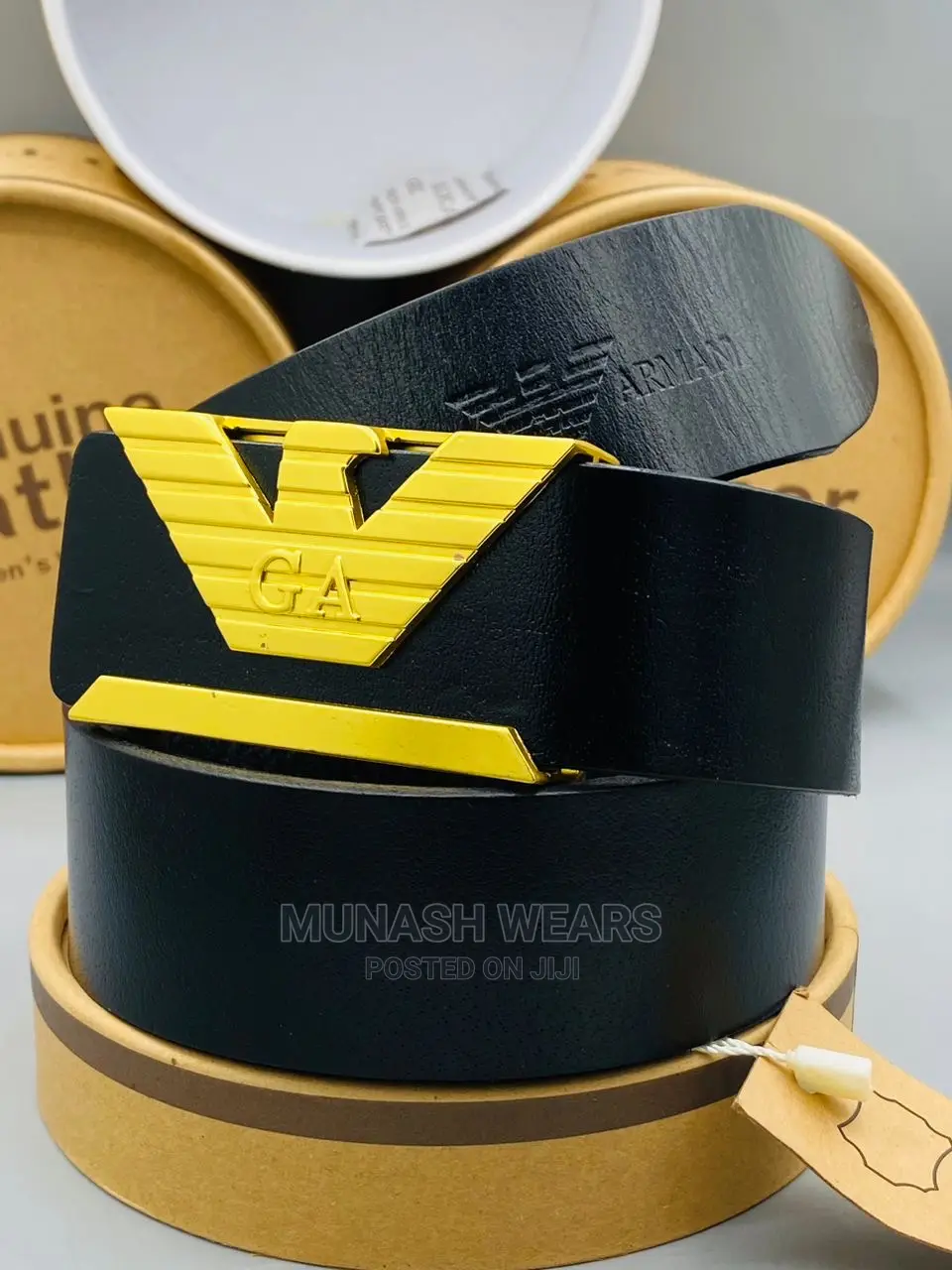 Men Luxury Leather Belts