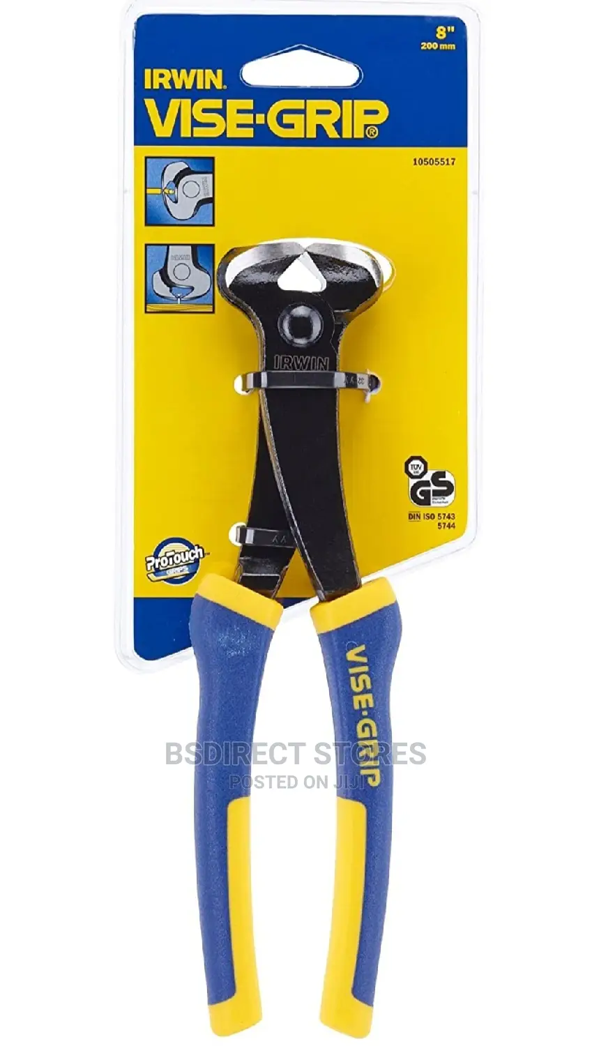 Irwin Visegrip End Cable Cutter Pliers 200mm / 8in
